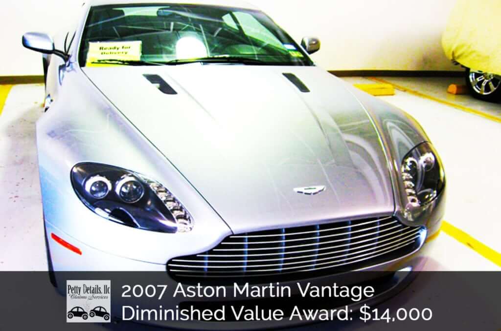 Aston Martin Diminished Value – BIG WIN!
