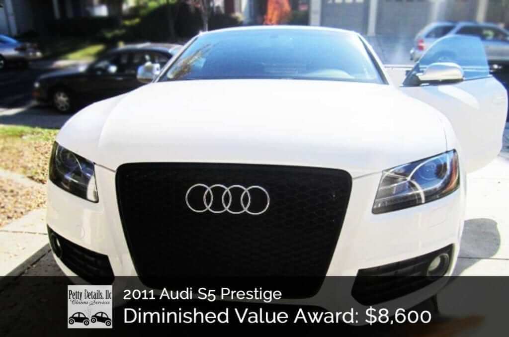 2011 Audi S5 California Diminished Value Win!